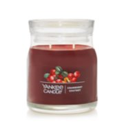 cranberry chutney signature jar candle with lid