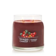 burning cranberry chutney signature jar candle image number 1