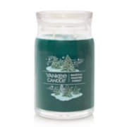 magical frosted forest signature large jar candle with lid