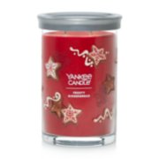 frosty gingerbread signature large tumbler candle with lid