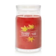 autumn leaves signature large jar candle