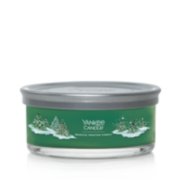 magical frosted forest signature five wick candle