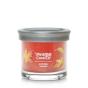 autumn leaves signature small tumbler candle with lid