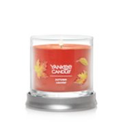 autumn leaves signature small tumbler candle with lid as base image number 1