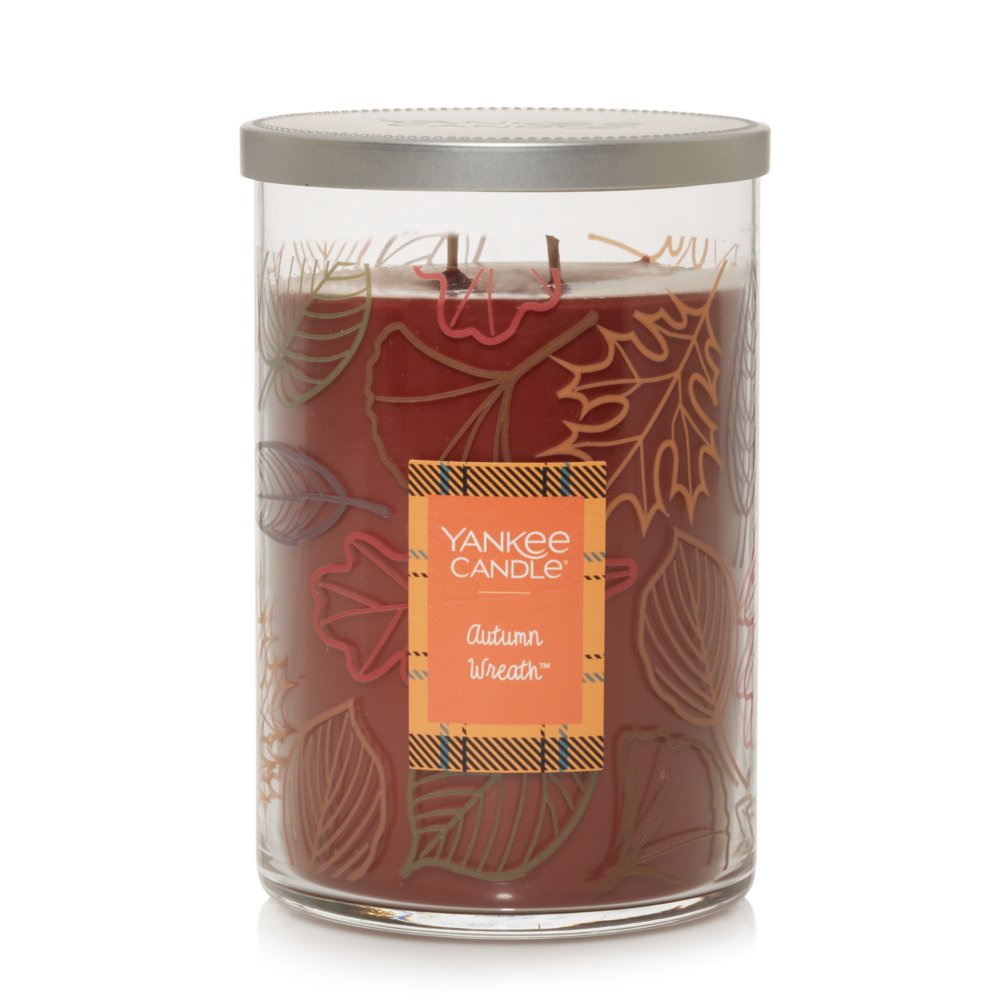 Autumn Wreath™ Large 2-Wick Tumbler Candles - Home Fragrance US ...