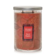 spiced pumpkin large two wick tumbler candle
