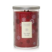 red apple wreath large two wick tumbler candle