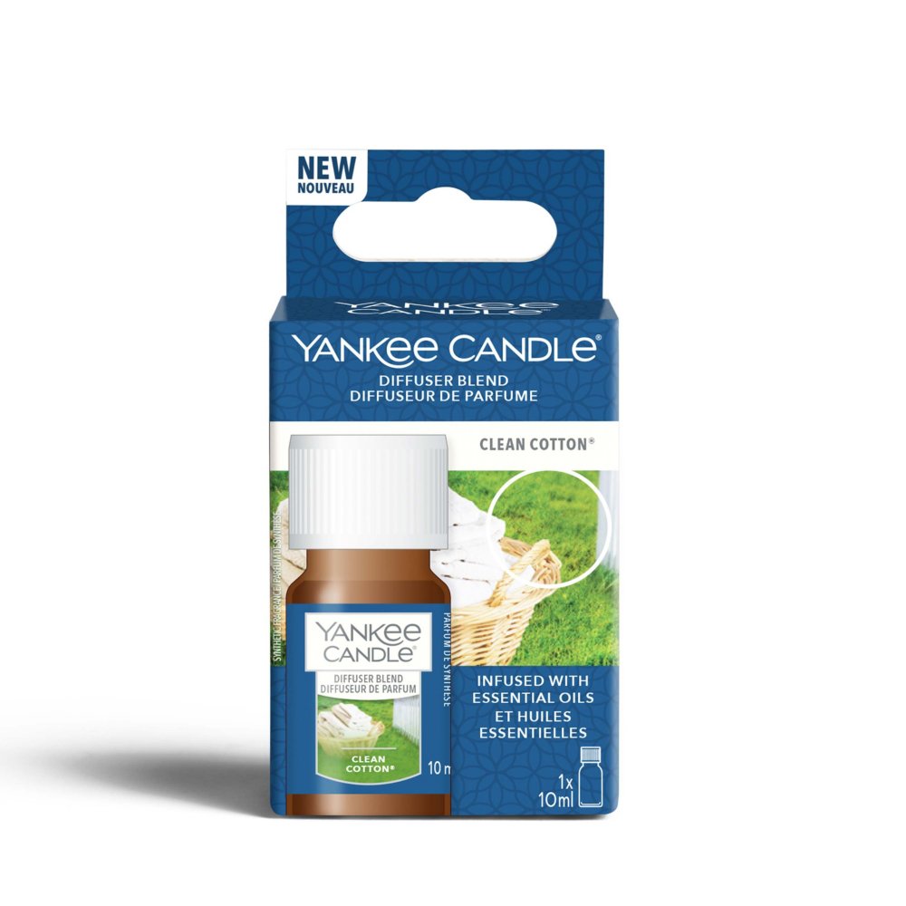 Yankee Candle Ultrasonic Aroma Oil Clean Cotton - Boots