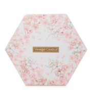 hexagonal gift box with sakura blossom design