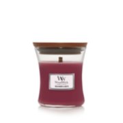 WoodWick Hourglass Candle Spiced Blackberry - Candela profumata in vetro