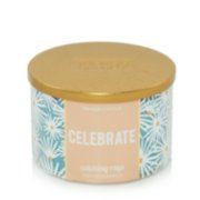 celebrate catching rays three wick candle
