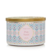 pink sands three wick candle