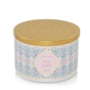 pink sands three wick candle