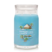 beach escape signature large jar candle