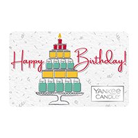 yankee candle happy birthday gift card design