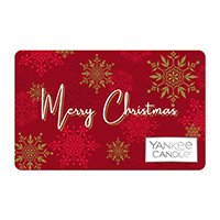 yankee candle merry christmas gift card design
