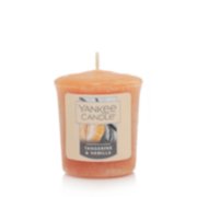 tangerine and vanilla samplers votive candles
