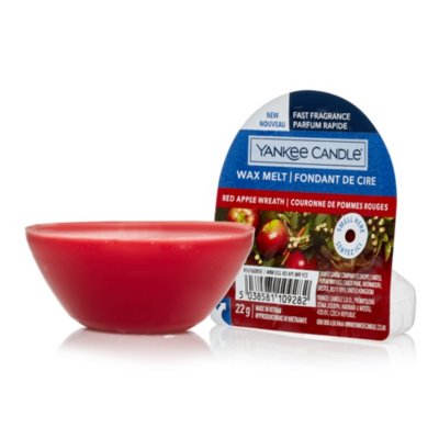 Couronne de pommes rouges
