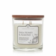 botany collection shea honey and almond 3 wick tumbler candle