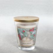 white spruce medium jar candle