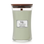 whipped matcha large hourglass candle