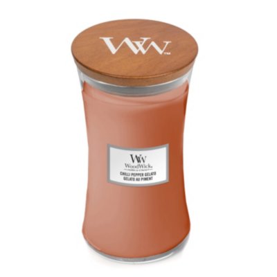 chilli pepper gelato large hourglass candle