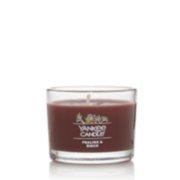 praline and birch mini candle
