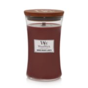 woodwick smoked walnut and maple large hourglass candle