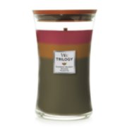 elderberry bourbon and humidor and frasier fir trilogy large jar candle