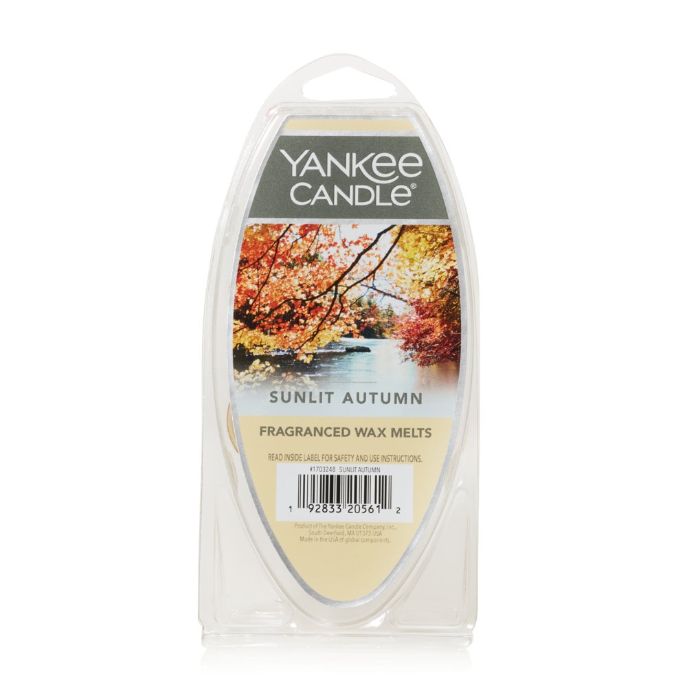 Sunlit Autumn Wax Melts 6Packs Wax Melts 6Packs Yankee Candle