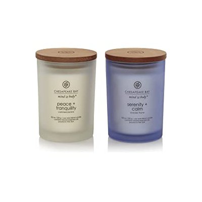 Peace + Tranquility (cashmere jasmine) / Serenity + Calm (lavender thyme)