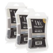 three woodwick warm woods trilogy wax melts