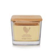 well living collection comforting vanilla and honey medium square candle