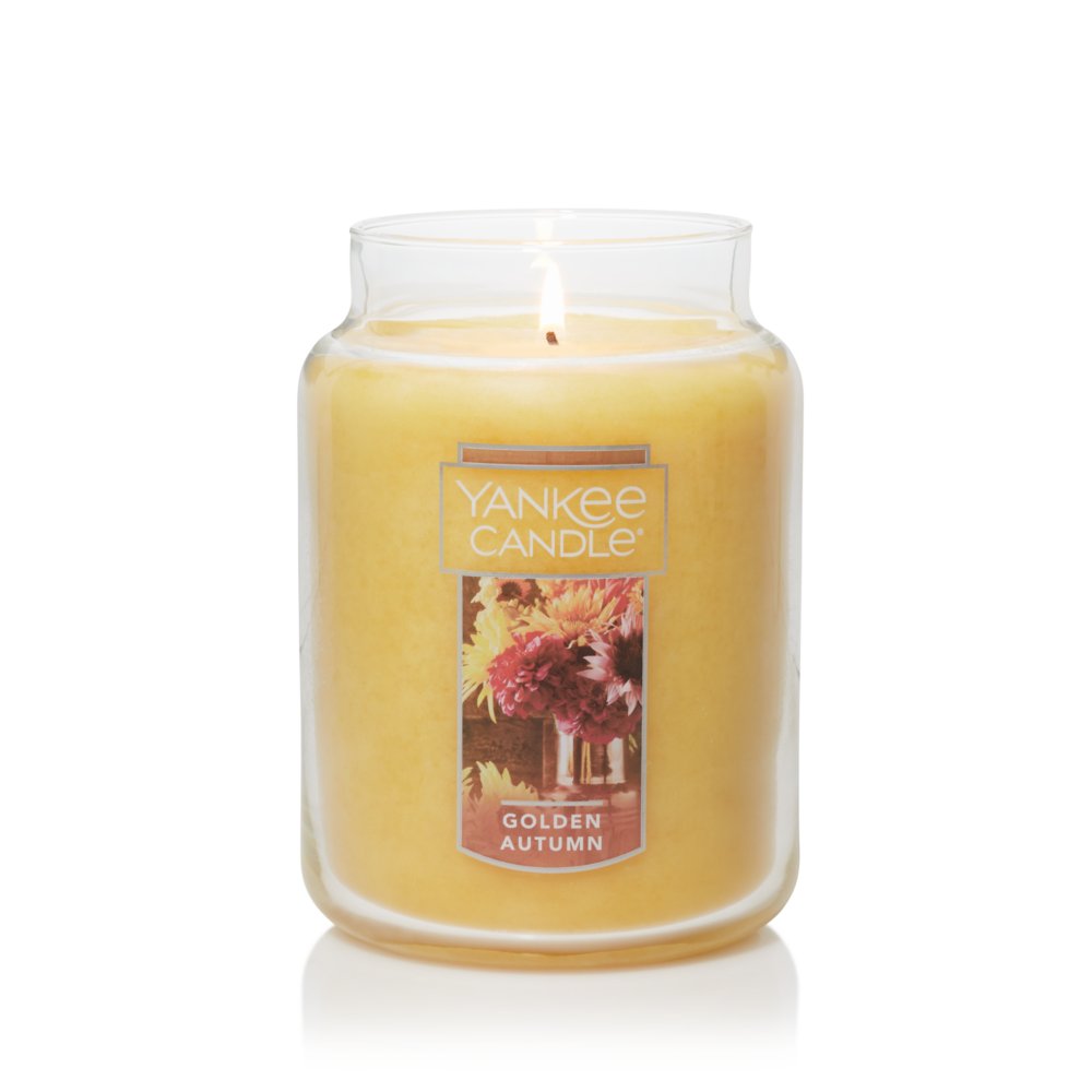 Yankee Candle - Vela perfumada GOLDEN AUTUMN grande 623g 110-150 horas