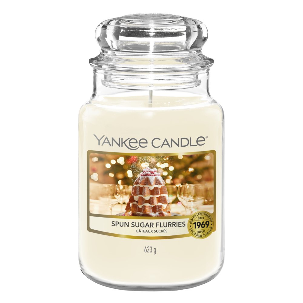 Spun Sugar Flurries Original Large Jar Candle - Large Jars | Yankee Candle