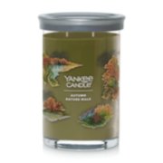 YANKEE CANDLE Signature Large Tumbler 2-wick Scented Candle. AUTUMN WREATH.  🍂🍁