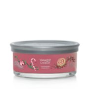 peppermint pinwheels signature five wick candle