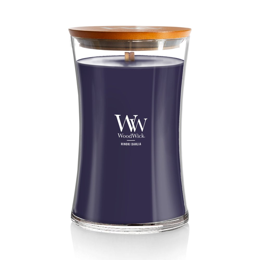 Hinoki Dahlia WoodWick® Large Hourglass Candle Large Hourglass