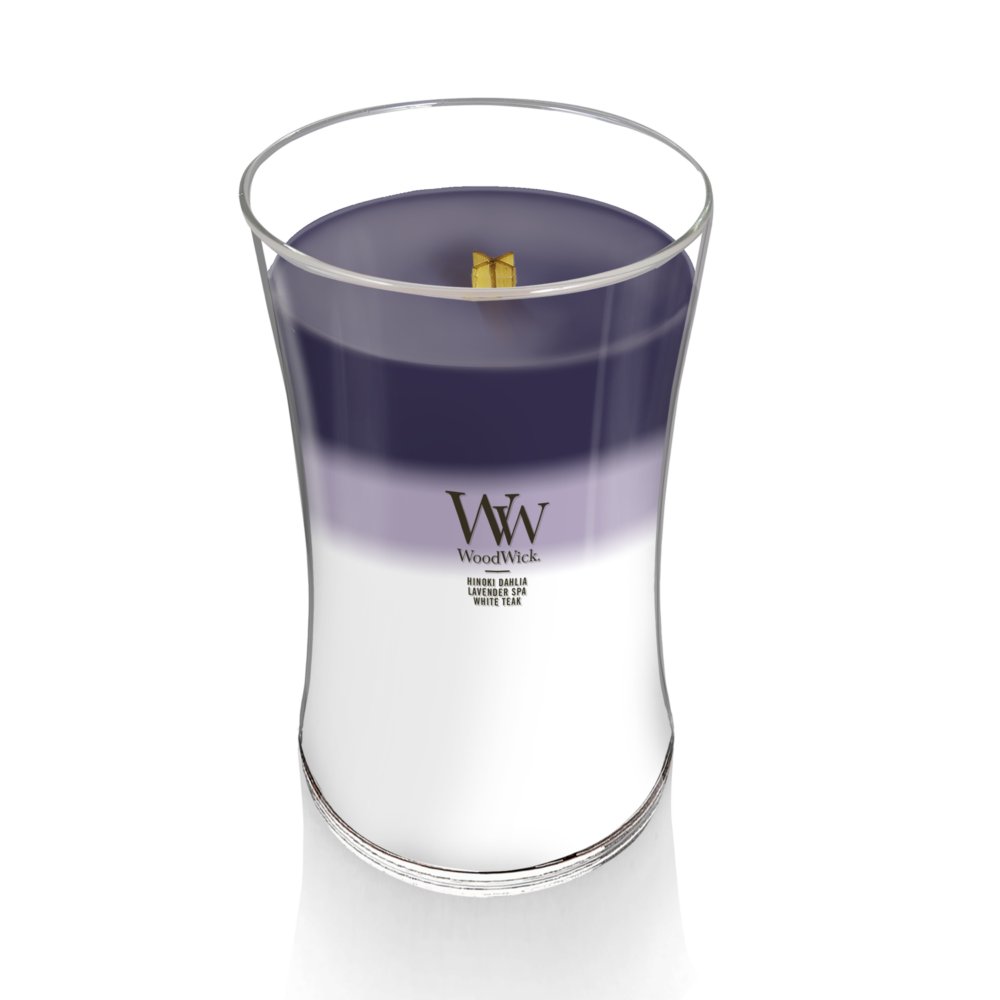 Woodwick Lavender Spa Hourglass Candle 21.5oz