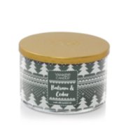 Yankee Candle Balsam & Cedar - 22 oz Large Modern Brushed Lid Tumbler Candle:  Holiday/Seasonal, Woody Scented, 2-wick Soy Wax Blend with 75 Hours Burn  Time, Unisex 