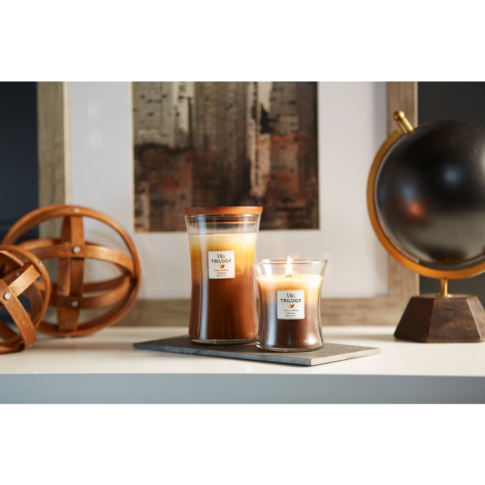 Dessert 3-Pack Wooden Wick Candle Gift Set