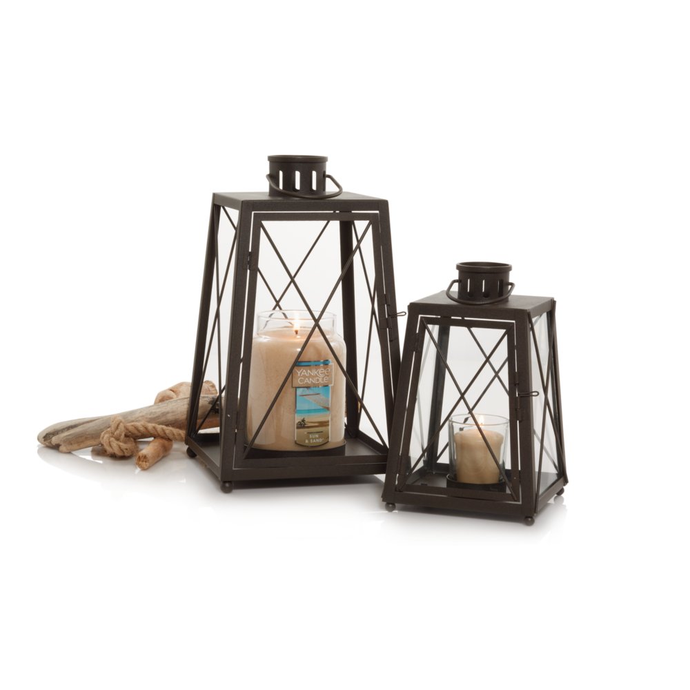 Tapered Iron Jar Candle Holder - Jar Candle Holders