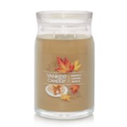freshly tapped maple signature large jar candle