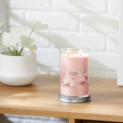 pink sands signature large tumbler candle lit on side table image number 4