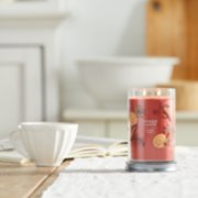 kitchen spice signature large tumbler candle on table image number 3