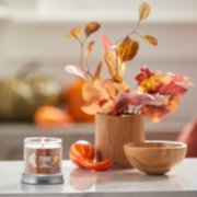 pumpkin banana scone signature small tumbler candle in kitchen image number 2