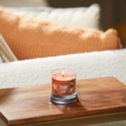 autumn leaves signature small tumbler candle on table image number 3