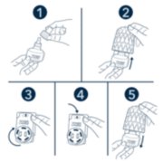 five step illustration showing how to refill and use a scentplug diffuser image number 1