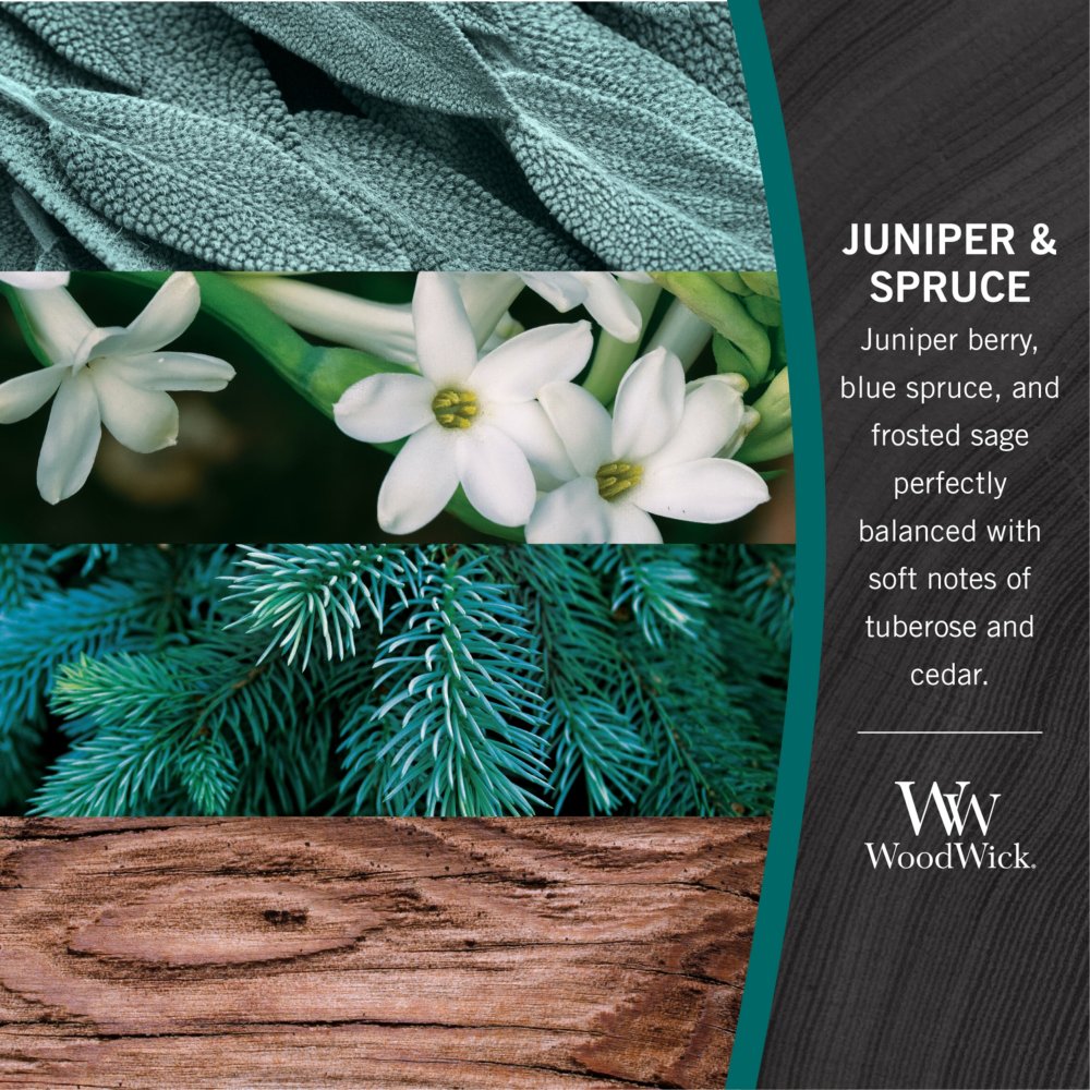 Juniper & Spruce WoodWick® Large Hourglass Candle - Large