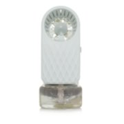 scentplug fan with faded diamond pattern and scentplug refill
